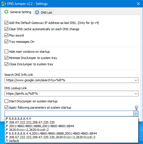 General Settings
